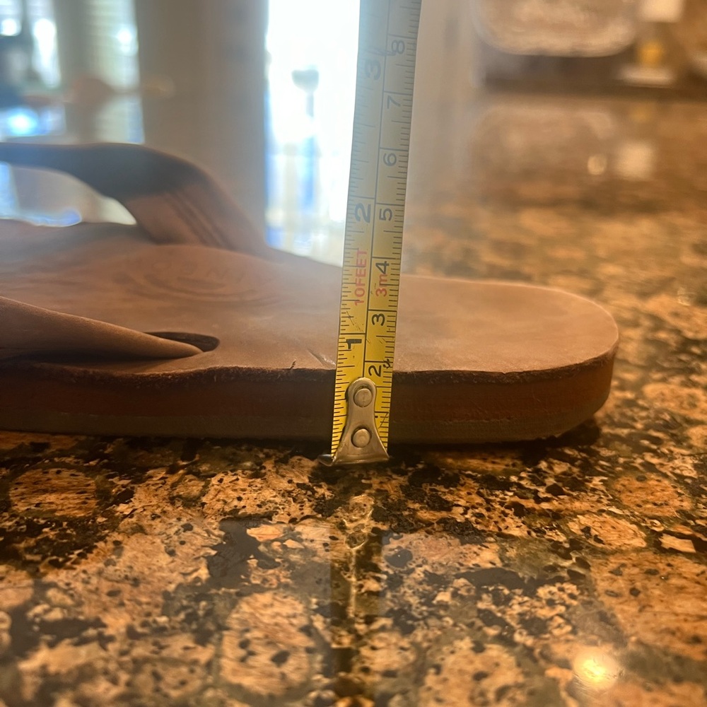 Rainbow Tan Flip-Flops - Picture 4 of 4